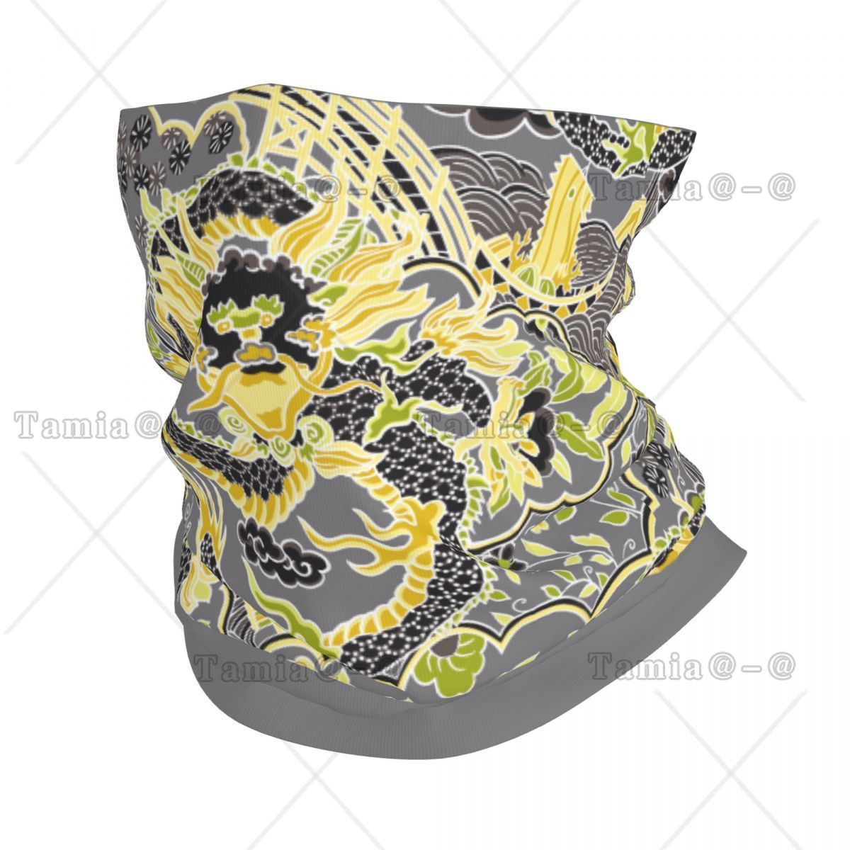 Neck Warmer Tube - Op maat gemaakte antieke chinoiserie keizerlijke