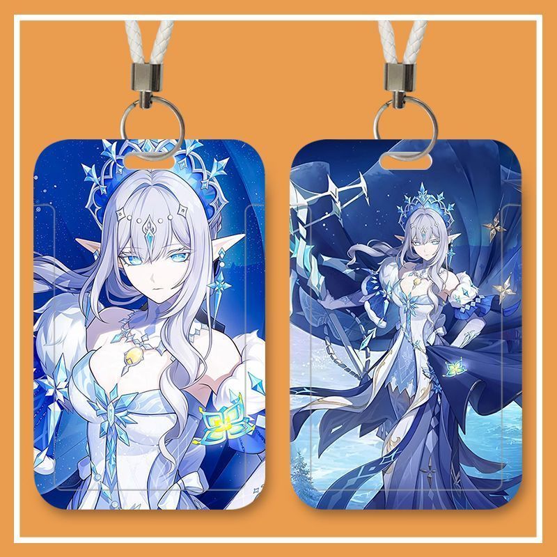 Lanyard Badge Holder - Genshin Impact Anastasya Anime Lanyard Zakelijke
