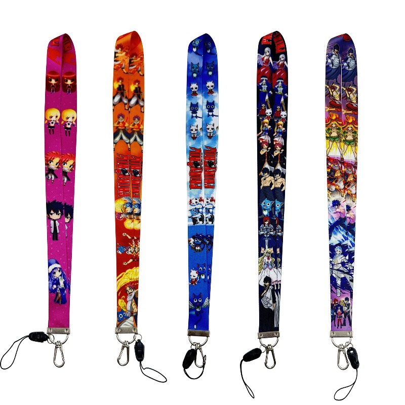 Lanyard Badge Holder - 5 stuks Fairy Tail Anime accessoire