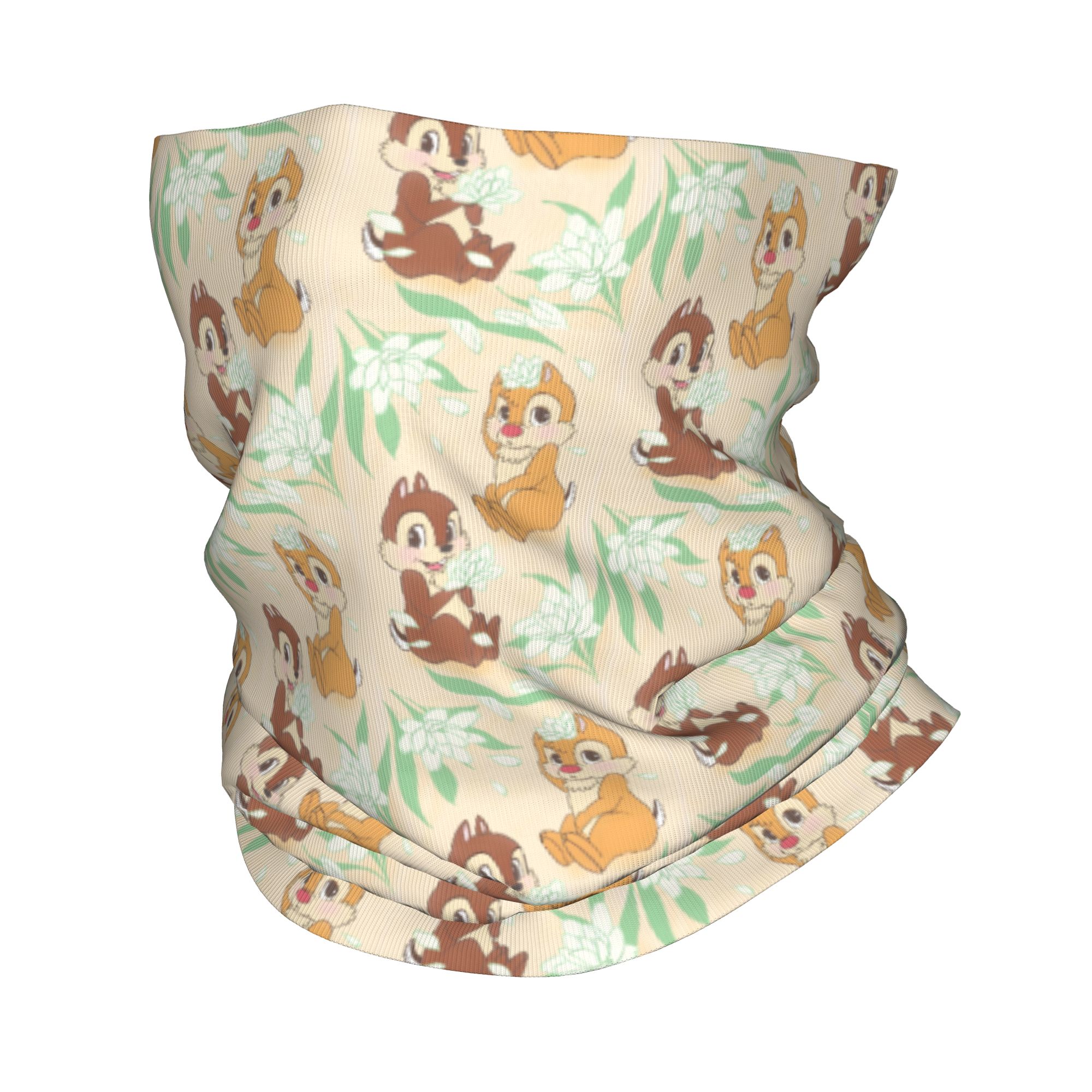 Neck Warmer Tube - Aangepaste schattige C-Chip en D-Dale bandana