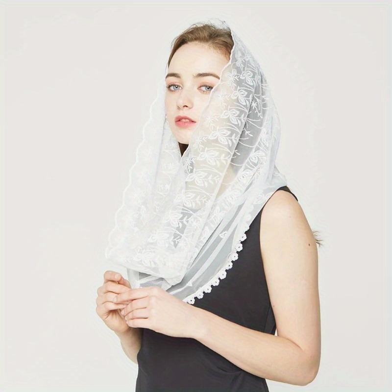 Infinity Scarf Knit - Vrouwenkapel Sluiers Dames Mantilla Oneindige Sluier