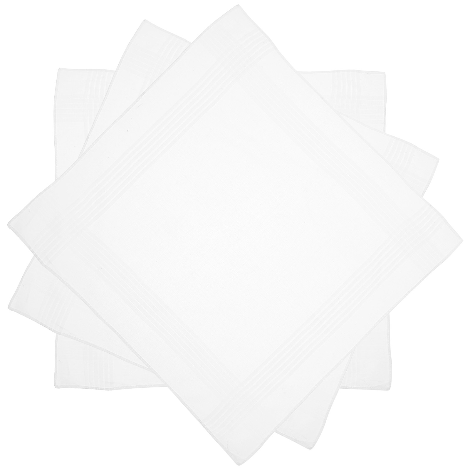 Handkerchief Cotton Men - 3 stuks pure katoenen bandana's in
