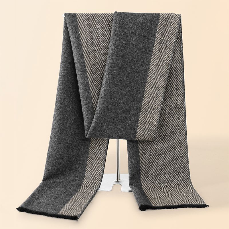 Muffler Men Wool - Luxe Winter Mannen Sjaal Warme Herfst