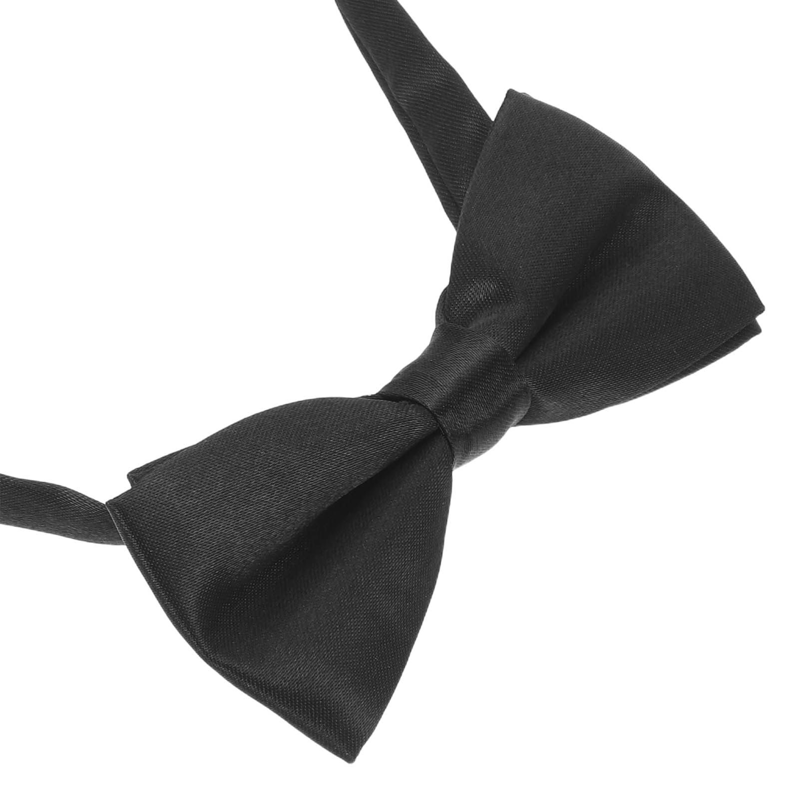 Zwarte kinderstrikdas, verstel - Bow Tie Pre Tied recensie en prijs