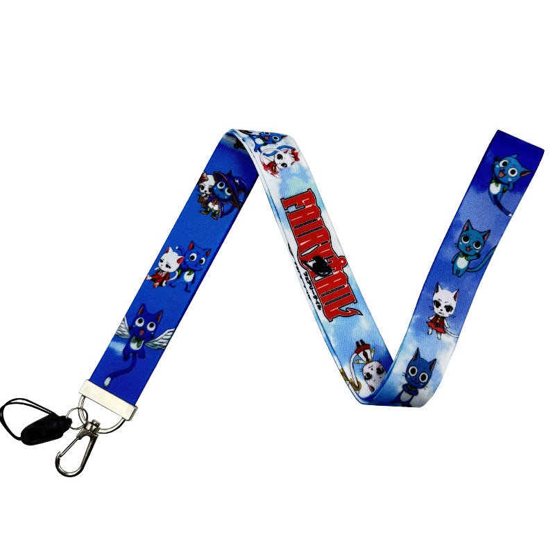 5 stuks Fairy Tail Anime acces - Lanyard Badge Holder recensie en prijs