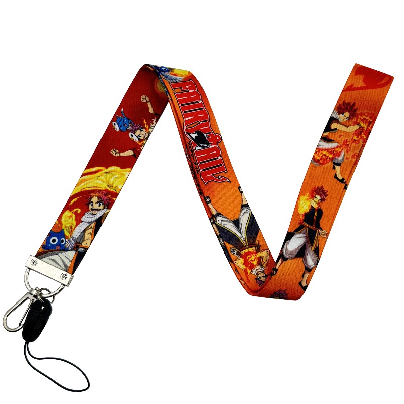 5 stuks Fairy Tail Anime acces - Lanyard Badge Holder recensie en prijs