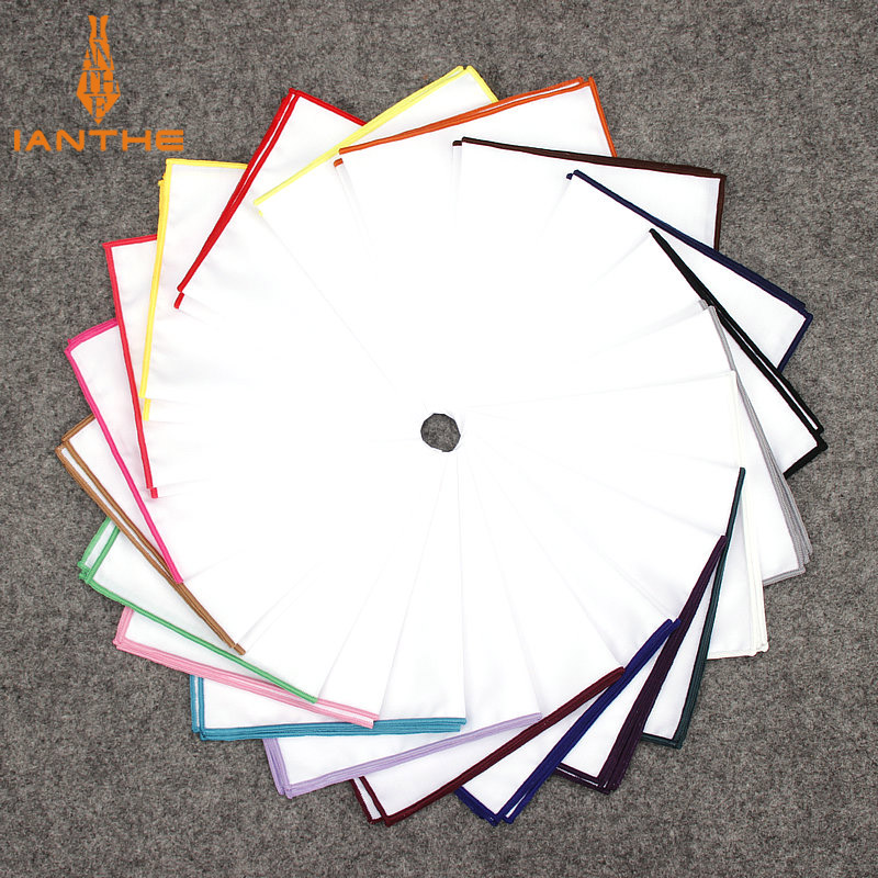 2018 Fashion Mens Katoen Witte - Handkerchief Cotton Men recensie en prijs