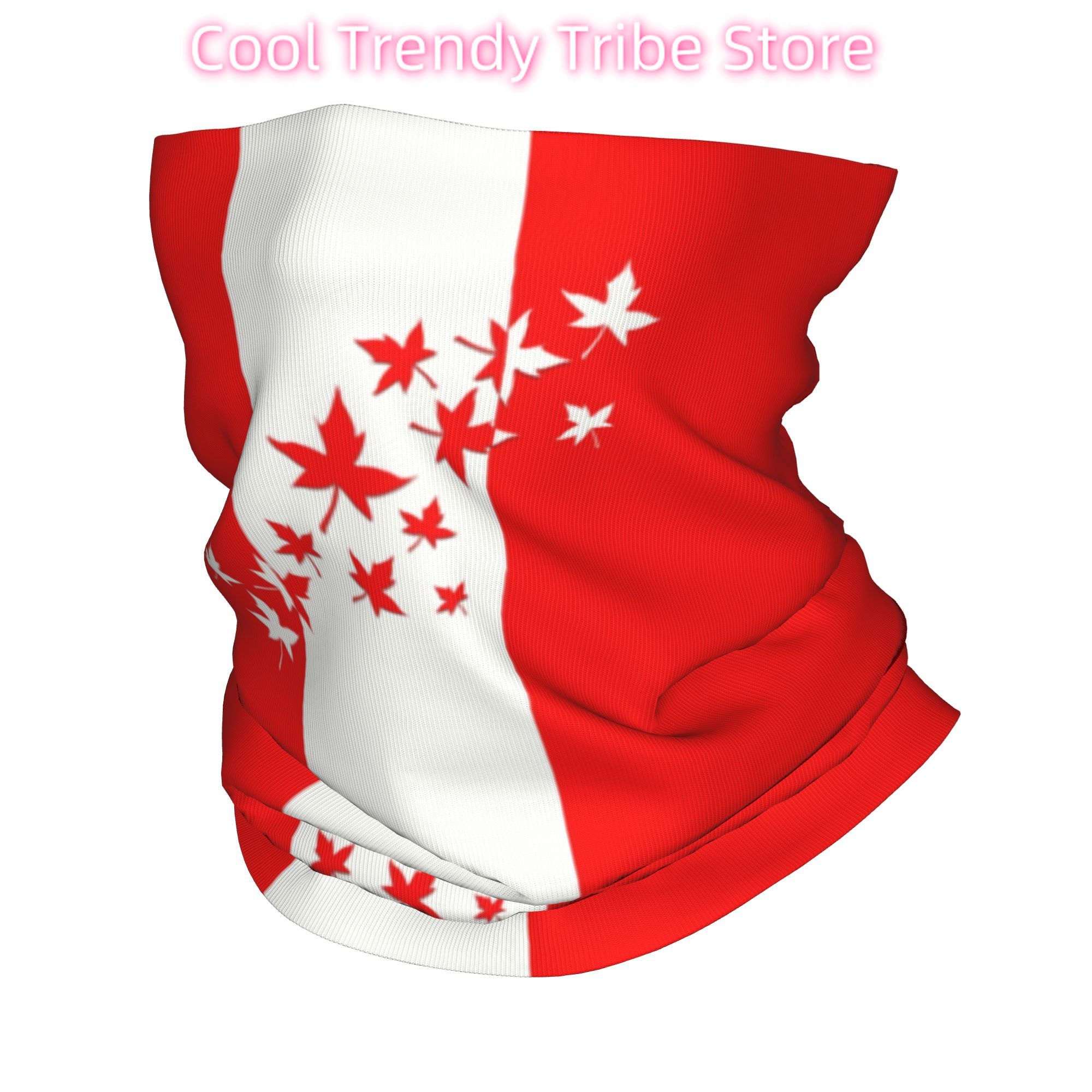 Aangepaste Maple Leaf Canada V - Neck Warmer Tube recensie en prijs