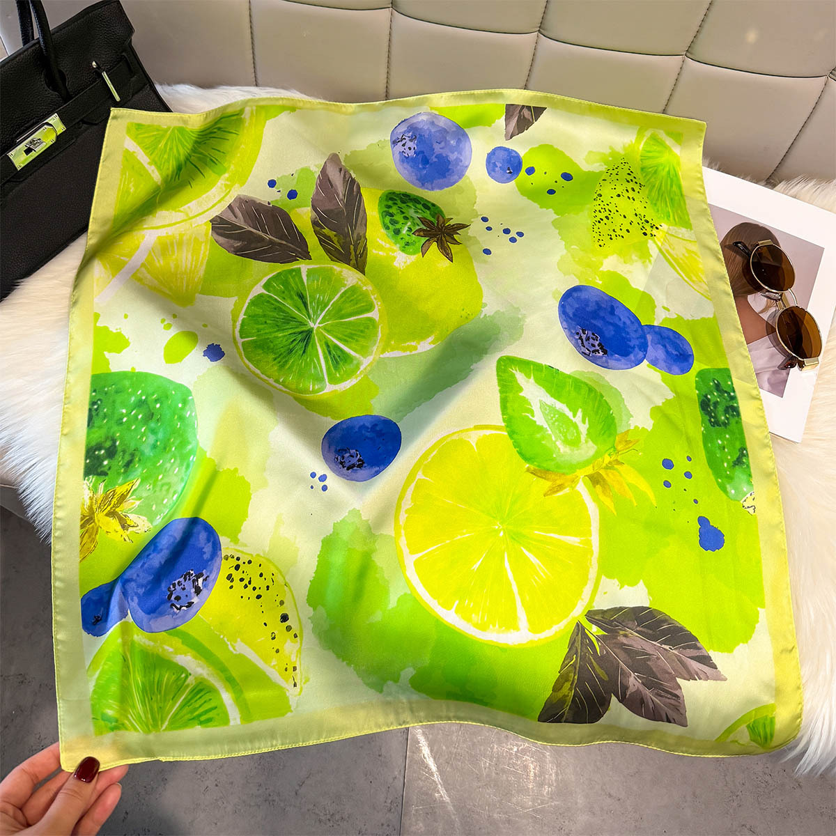Mode Citroen Fruit Patroon Vie - Face Scarf Mask recensie en prijs