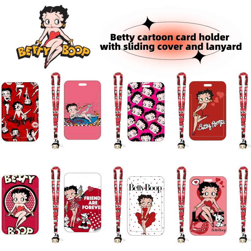 Betty Boop serie anime buskaar - Lanyard Badge Holder recensie en prijs