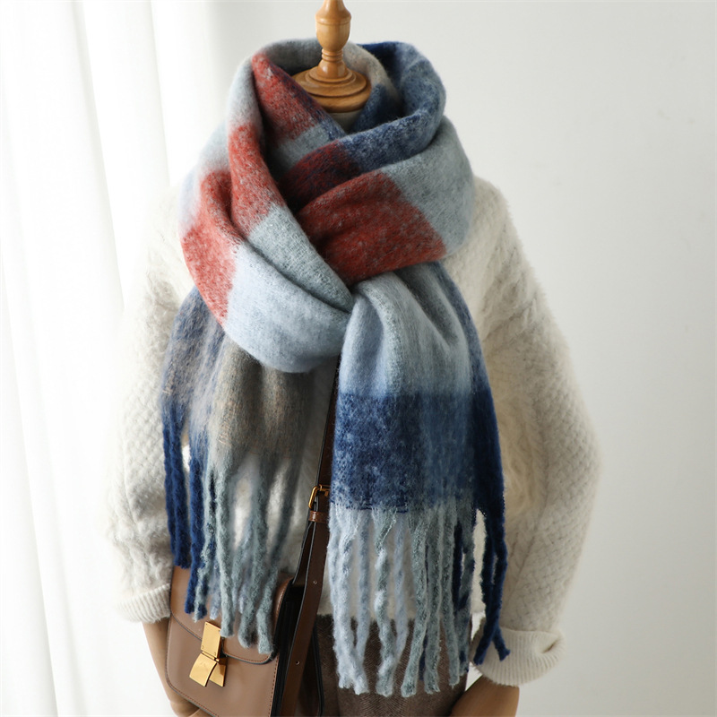Nieuwe Herfst Winter Ruitpatro - Muffler Men Wool recensie en prijs