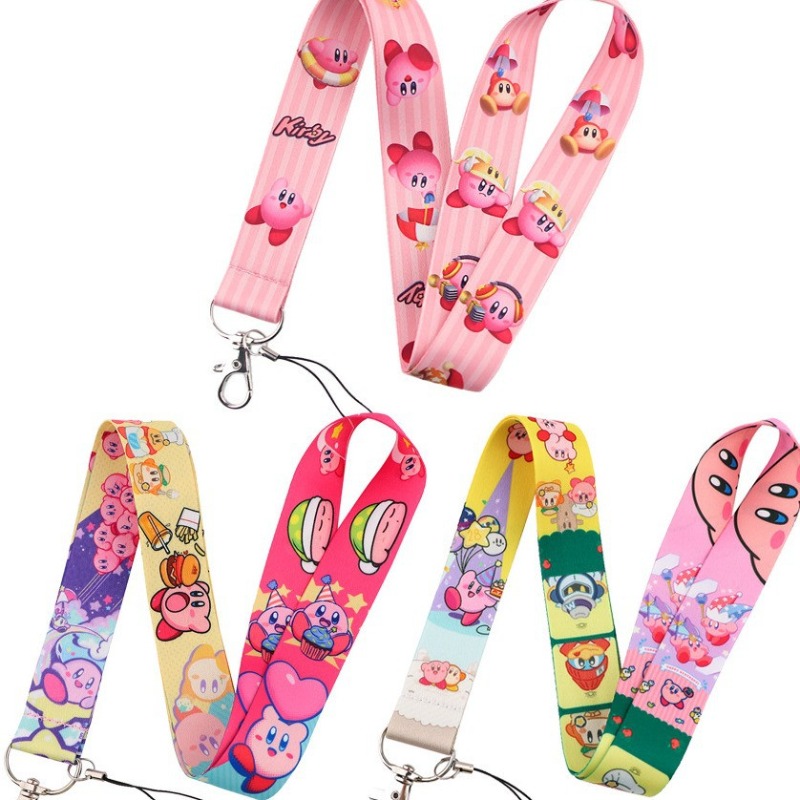 Hot Cute Kirby Lanyard Kleurri - Lanyard Badge Holder recensie en prijs