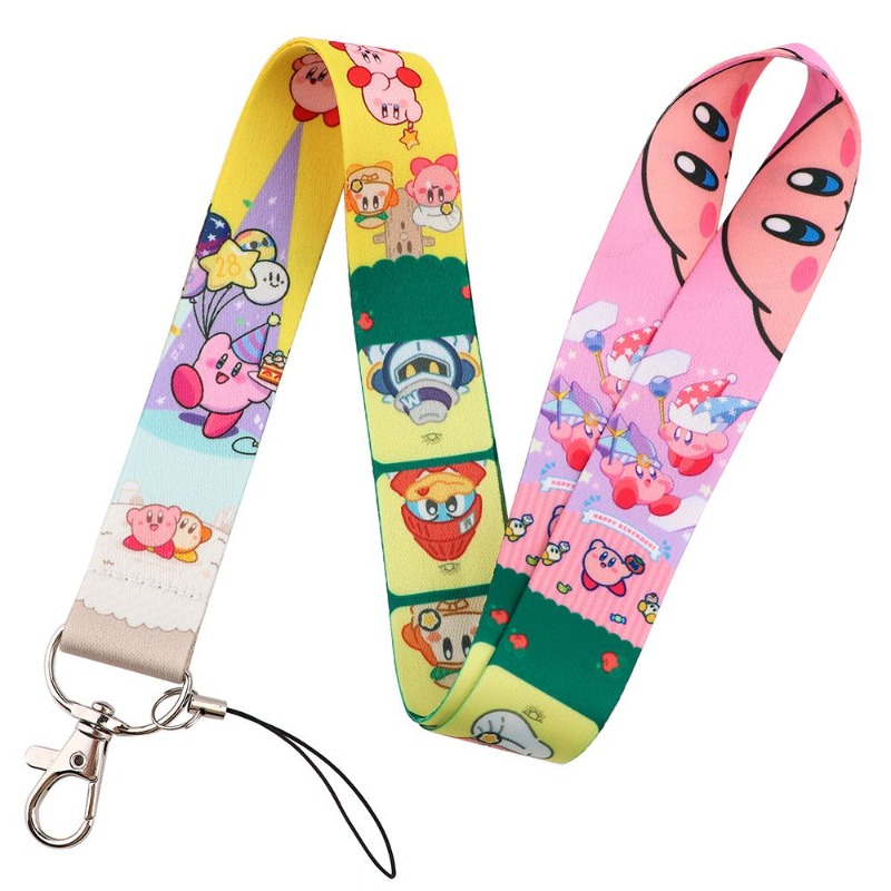Hot Cute Kirby Lanyard Kleurri - Lanyard Badge Holder recensie en prijs