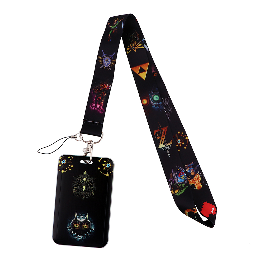 Cartoon game sleutelkoordjes v - Lanyard Badge Holder recensie en prijs