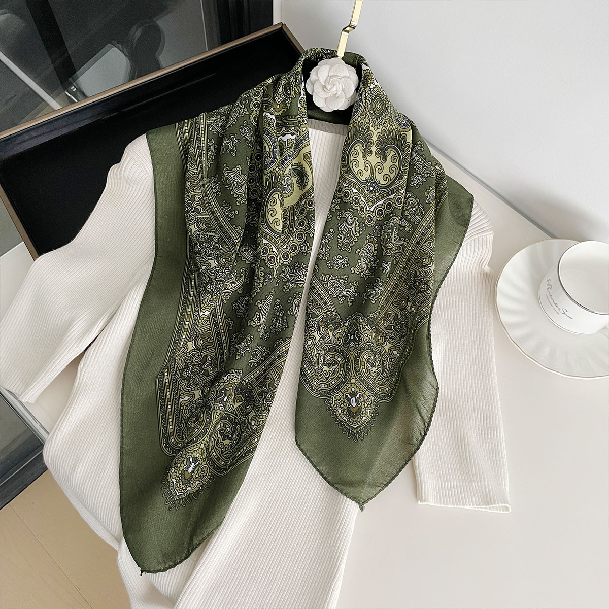 Nieuwe Mode 70X70cm Dames Sjaa - Bandana Cotton recensie en prijs
